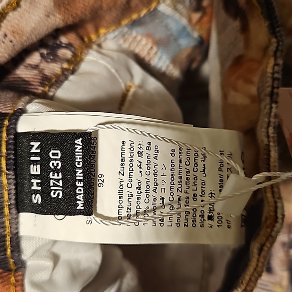 Shein Mod NWT cherub pants attention getter 🔥 sz.30 - Picture 6 of 6